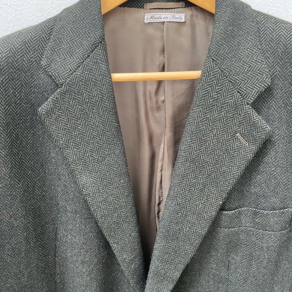 Burberry Italian made Pure Cashmere Plaid Sports Coat